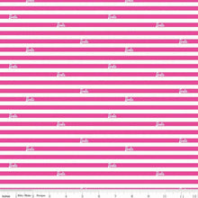 Load image into Gallery viewer, BARBIE Pink and White Stripe Medical Scrub Top Unisex Style for Men &amp; Women
