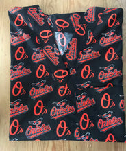 Load image into Gallery viewer, Baseball Baltimore Orioles Medical Relaxed Scrub Top Unisex Style Men's Scrub Top Women's Scrub Top
