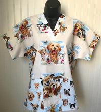 Load image into Gallery viewer, Size Small FUNNY DOG &amp; CAT SELFIES Inspired Unisex Style Shirt for Men &amp; Women *IN STOCK *READY TO SHIP 
