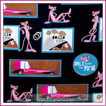 Load image into Gallery viewer, THE PINK PANTHER CARTOON Unisex Medical Surgical Scrub Caps Men &amp; Women Tie Back and Bouffant Hat Styles
