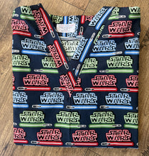 Load image into Gallery viewer, Star Wars Lightsabers Medical Scrub Top Unisex Style Shirt for Men and Women Medical Professionals Nurse CNA
