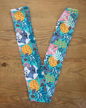 Load image into Gallery viewer, Lilo &amp; Stitch Hawaiian Jungle Fabric Stethoscope sock cover for Medical Professionals
