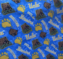 Load image into Gallery viewer, University UCLA BRUINS Bear Paws Medical Scrub Top Unisex Relaxed Style Men's Scrub Top Women's Scrub Top
