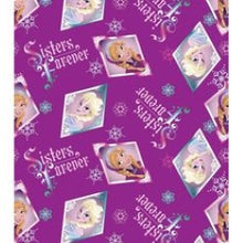 Load image into Gallery viewer, Frozen Medical Scrub Top Sisters Elsa &amp; Anna Sisters Forever Unisex Style for Men &amp; Women
