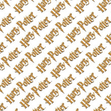 Load image into Gallery viewer, LOGO White &amp; Gold Fabric Unisex Medical Surgical Scrub Caps Men &amp; Women Tie Back and Bouffant Hat Styles
