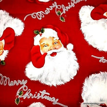 Load image into Gallery viewer, Christmas Medical Scrub Top Vintage Old Fashion Classic Santa Claus Unisex Style for Men &amp; Women
