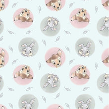 Load image into Gallery viewer, Bambi, Flower &amp; Thumper Badge Fabric Unisex Medical Surgical Scrub Caps Men &amp; Women Tie Back and Bouffant Hat Styles
