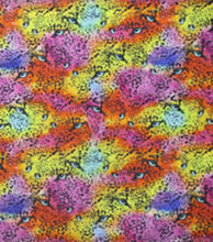 Load image into Gallery viewer, Cheetah Leopard Hiding Animal Skin Bright Rainbow colors Nurse Medical Scrub Top Unisex Style for Men &amp; Women
