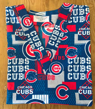 Load image into Gallery viewer, Size Large Chicago Cubs Baseball Scrub Top Unisex Style Shirt for Men &amp; Women

