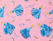 Load image into Gallery viewer, Cinderella at the Ball Pink Fabric Nurse Medical Scrub Top Unisex Style for Men &amp; Women
