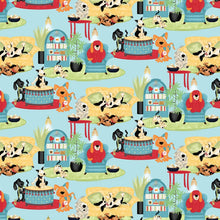 Load image into Gallery viewer, Dogs Hanging Around the House Nurse Medical Scrub Top Unisex Style for Men &amp; Women
