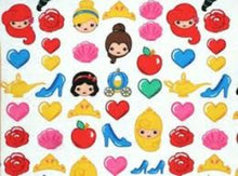 Load image into Gallery viewer, EMOJI Princesses Medical Scrub Top Cinderella Ariel Snow White Belle Rapunzel  Unisex Style for Men &amp; Women
