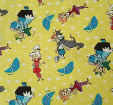 Load image into Gallery viewer, The Jetsons Cartoon Unisex Medical Surgical Scrub Caps Men &amp; Women Tie Back and Bouffant Hat Styles
