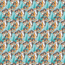 Load image into Gallery viewer, Aladdin Movie Medical Scrub Top Jasmine Raja Packed Fabric Unisex Relaxed Fit Style for Men &amp; Women
