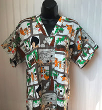 Load image into Gallery viewer, Jungle Book Medical Scrub Top Unisex Style for Men &amp; Women
