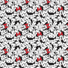 Load image into Gallery viewer, Minnie Mouse Faces Packed Fabric Nurse Unisex Medical Surgical Scrub Caps Men &amp; Women Tie Back and Bouffant Hat Styles
