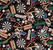 Load image into Gallery viewer, Man's Cave Game Room Billiards Poker Nurse Medical Scrub Top Unisex Style for Men &amp; Women
