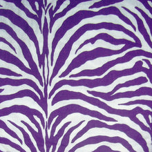 Load image into Gallery viewer, Tiger Cat Animal Skin Purple &amp; White Nurse Medical Scrub Top Unisex Style for Men &amp; Women
