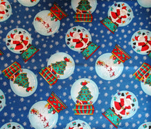 Load image into Gallery viewer, Merry Christmas Santa Snow Globe Medical Scrub Top Unisex Style for Men &amp; Women

