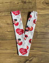 Load image into Gallery viewer, I LOVE LUCY Ricky &amp; Lucy Heart TV Show Fabric Stethoscope sock cover for Medical Professionals
