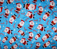 Load image into Gallery viewer, Merry Christmas Santa Claus Candy Cane Ski Fun Medical Scrub Top Unisex Style for Men &amp; Women
