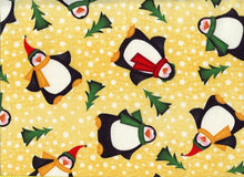 Load image into Gallery viewer, Merry Christmas Santa Plump Penguins Medical Scrub Top Unisex Style for Men &amp; Women

