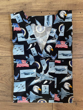 Load image into Gallery viewer, USAF Air Force Medical Scrub Top US Military Branch Unisex Style for Men &amp; Women
