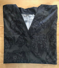 Load image into Gallery viewer, Black Tiger Silhouette Medical Scrub Top Unisex Style for Men &amp; Women
