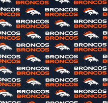 Load image into Gallery viewer, DENVER BRONCOS FOOTBALL Unisex Medical Surgical Scrub Caps Men &amp; Women Tie Back and Bouffant Hat Styles
