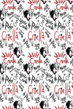 Load image into Gallery viewer, 101 Dalmatians Medical Scrub Top Evil Villain Cruella de Vil Unisex Style for Men &amp; Women
