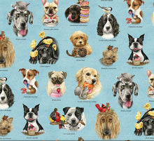 Load image into Gallery viewer, Dog Medical Scrub Top Silly Mischievous Dog Drama Veterinary Tech Unisex Style for Men &amp; Women
