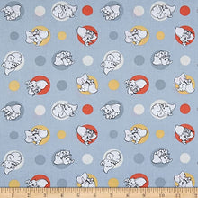 Load image into Gallery viewer, Dumbo in Colorful Dots Gray Fabric Nurse Medical Scrub Top Unisex Style for Men &amp; Women
