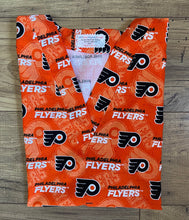Load image into Gallery viewer, Hockey Philadelphia Flyers Medical Scrub Top Unisex Relaxed Style Men's Scrub Top &amp; Women's Scrub Top
