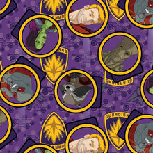 Load image into Gallery viewer, Super Heroes Framed Fabric Unisex Medical Surgical Scrub Caps Men &amp; Women Tie Back and Bouffant Hat Styles
