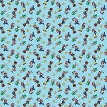 Load image into Gallery viewer, Video Game Medical Scrub Hats Nintendo Super Mario Characters Unisex  Men &amp; Women Tie Back and Bouffant Hat Styles
