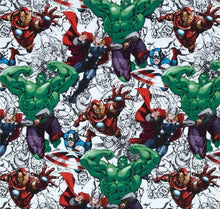 Load image into Gallery viewer, Avengers Super Heroes Characters Captain America Iron Man Thor The Hulk Unisex Medical Surgical Scrub Caps Men &amp; Women Tie Back and Bouffant Hat Styles
