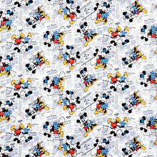 Load image into Gallery viewer, Mickey &amp; Minnie Mouse News Love Story Fabric Unisex Medical Surgical Scrub Caps Men &amp; Women Tie Back and Bouffant Hat Styles

