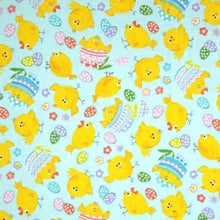 Load image into Gallery viewer, Happy Easter Chicks &amp; Eggs Green Medical Scrub Top Unisex Style for Men &amp; Women
