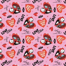Load image into Gallery viewer, Valentine's Day Jack Skellington &amp; Sally LOVE IS ALIVE Medical Scrub Top for Men &amp; Women
