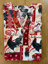 Load image into Gallery viewer, Rooster Farm Medical Scrub Top Rooster Country Patch Large Print Unisex Style for Men &amp; Women
