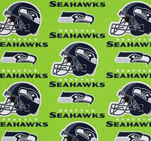 Load image into Gallery viewer, SEATTLE SEAHAWKS PENNANTS FOOTBALL Unisex Medical Surgical Scrub Caps Men &amp; Women Tie Back and Bouffant Hat Styles
