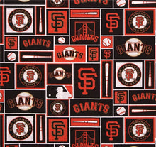 Load image into Gallery viewer, SF Giants San Francisco Giants Baseball Block Fabric Medical Stethoscope sock cover for Medical Professionals
