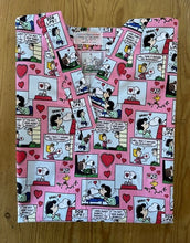 Load image into Gallery viewer, Valentine's Day Medical Scrub Top Peanuts Characters Comic Strip Unisex Style Shirt for Men &amp; Women
