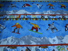 Load image into Gallery viewer, Snowboarders 2 tone fabric Medical Scrub Top Unisex Style for Men &amp; Women
