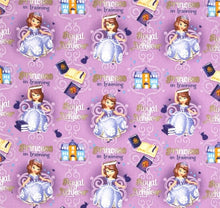 Load image into Gallery viewer, Princess Sophia Medical Scrub Top Princess in Training Unisex Style for Men &amp; Women
