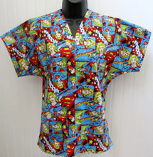Load image into Gallery viewer, SUPER GIRL Medical Scrub Top Unisex Style for Men &amp; Women
