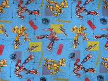 Load image into Gallery viewer, Transformers Auto bots Be A Hero Blue Fabric Unisex Medical Surgical Scrub Caps Men &amp; Women Tie Back and Bouffant Hat Styles
