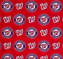 Load image into Gallery viewer, Washington Nationals Baseball Fabric Medical Stethoscope sock cover for Medical Professionals
