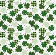 Load image into Gallery viewer, Happy St. Patrick's Day Medical Scrub Top Shamrocks Unisex Style for Men &amp; Women
