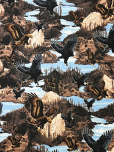 Load image into Gallery viewer, Beautiful Wild Eagles in Nature Fabric Unisex Medical Surgical Scrub Caps Men &amp; Women Tie Back and Bouffant Hat Styles
